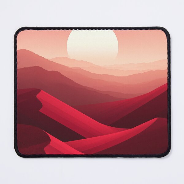 Item preview, Desert Sunset Mountain Landscape Illustration designed and sold by Visual Foundry.