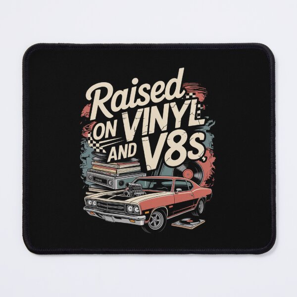 Item preview, Raised On Vinyl and V8s designed and sold by Naitsebas.