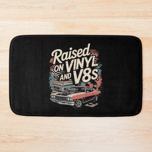 Item preview, Raised On Vinyl and V8s designed and sold by Naitsebas.