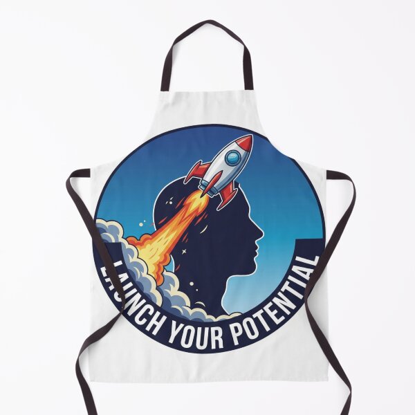 Item preview, Launch Your Potential Rocket Mindset Design | Motivational Space Growth Illustration designed and sold by Altair_.