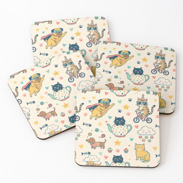 Item preview, Whimsical Animal Illustrations Playfulness Charm Imaginative Art designed and sold by ART ATTACK ZONE.