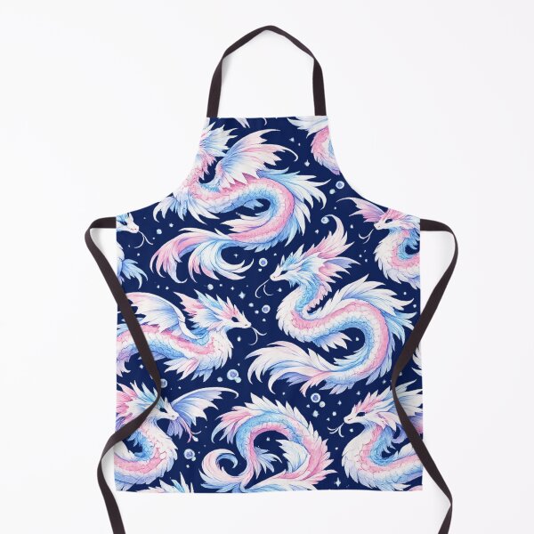 Item preview, Trans Pride Sea Dragons Pattern Art designed and sold by EchoPrint Co..