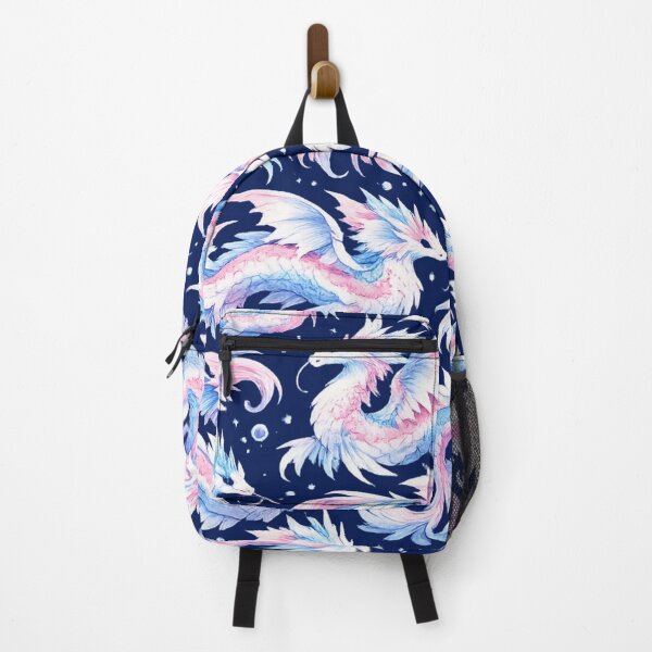 Item preview, Trans Pride Sea Dragons Pattern Art designed and sold by EchoPrint Co..