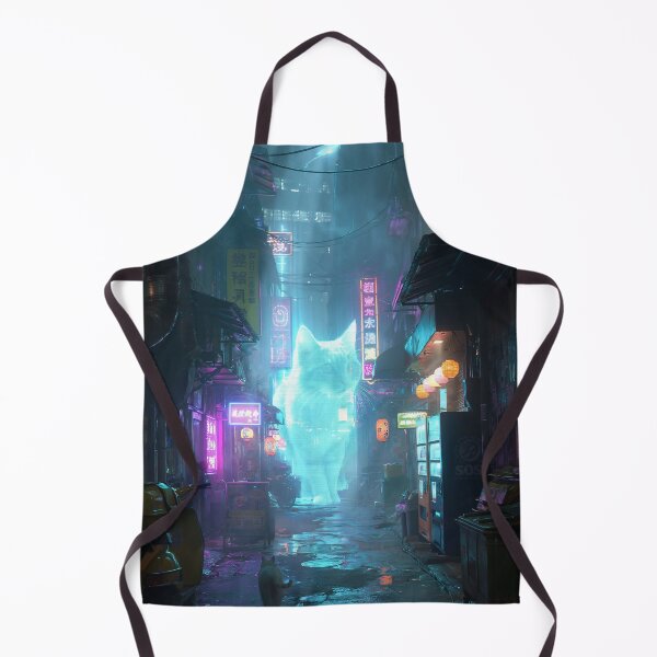 Item preview, Neon Cat Cyberpunk Alley designed and sold by Visual Foundry.