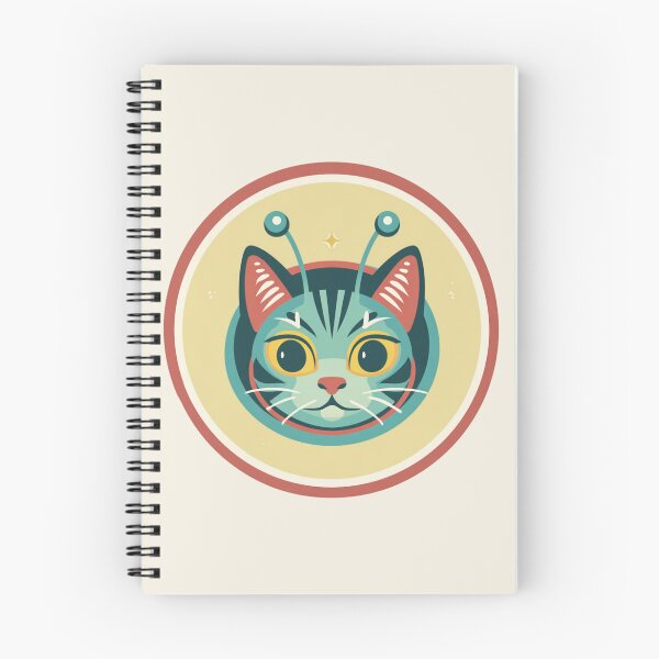 Item preview, Atomic Age Alien Cat Mascot designed and sold by Cosmic Cactus.