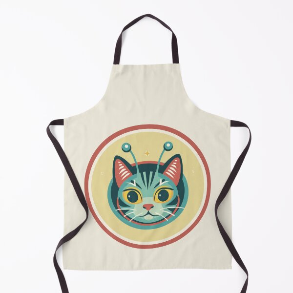 Item preview, Atomic Age Alien Cat Mascot designed and sold by Cosmic Cactus.
