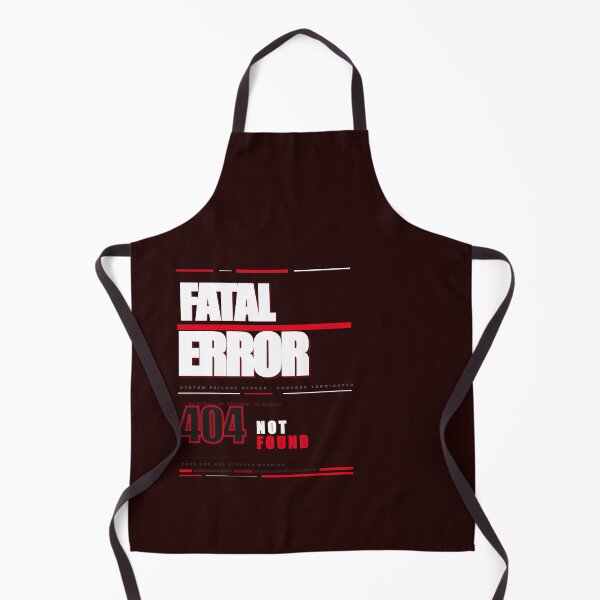 Item preview, Fatal Error 404 Not Found Brutalist Anti Design Chaos Typography Graphic designed and sold by Mega-Shopping.