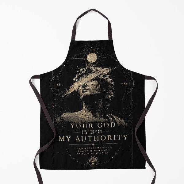 Item preview, Your god is not my authority designed and sold by MetusArt.