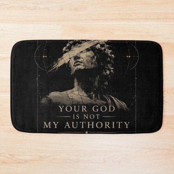 Item preview, Your god is not my authority designed and sold by MetusArt.