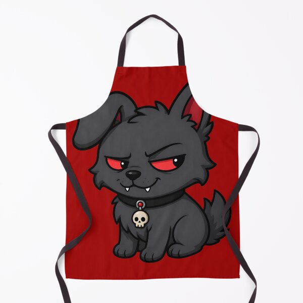 Item preview, Mischievous Dark Puppy Mascot designed and sold by smktheduck.