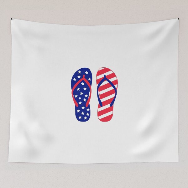 Item preview, United States Flip-Flops designed and sold by RickTShop.