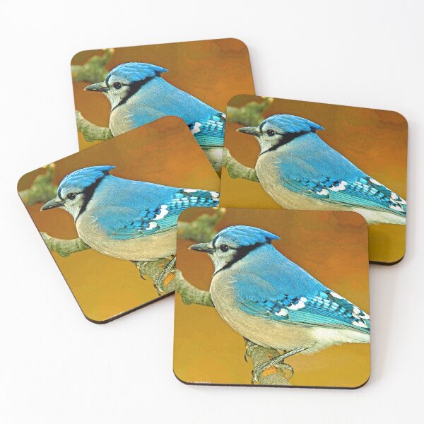Item preview, Blue Jay, Crow Family Member, Animal Portrait designed and sold by AMacGPhilly.