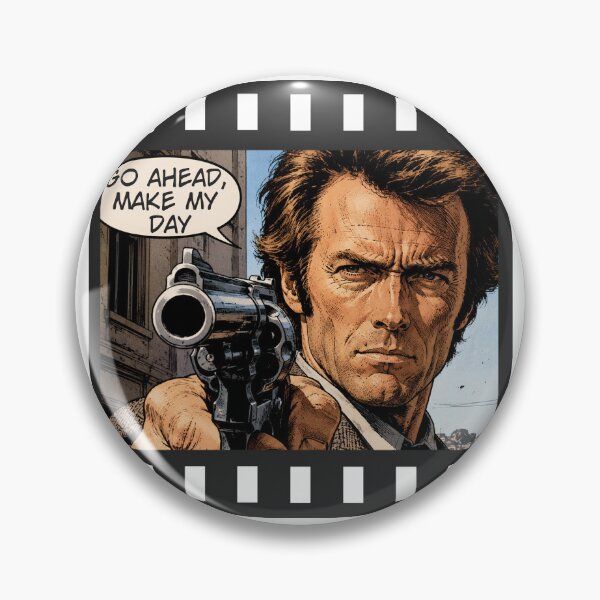 Item preview, Dirty Harry Inspired Comic Noir Gunman Vintage T-Shirt designed and sold by JacekKita.