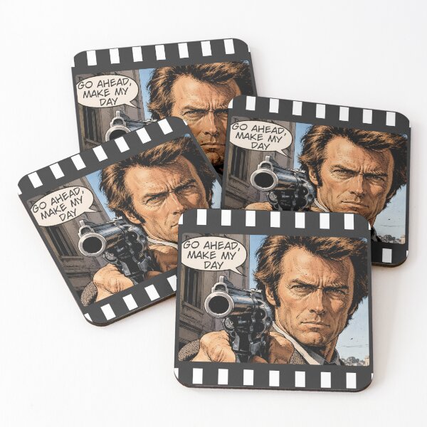 Item preview, Dirty Harry Inspired Comic Noir Gunman Vintage T-Shirt designed and sold by JacekKita.