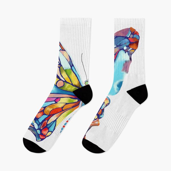 Item preview, Colorful Watercolor Butterfly  designed and sold by BlueCava.