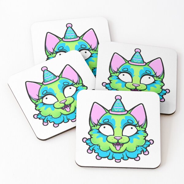 Item preview, Colorful Cat Clown designed and sold by mcrow-creations.