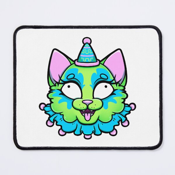 Item preview, Colorful Cat Clown designed and sold by mcrow-creations.