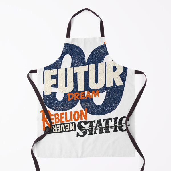 Item preview, Future Dream 99 Typography Poster – Retro Rebel Aesthetic Transparent designed and sold by TialCorner.