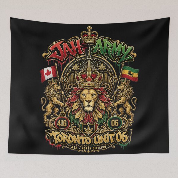 Item preview, JAH ARMY TORONTO Unit 06 designed and sold by SavvyEarth.