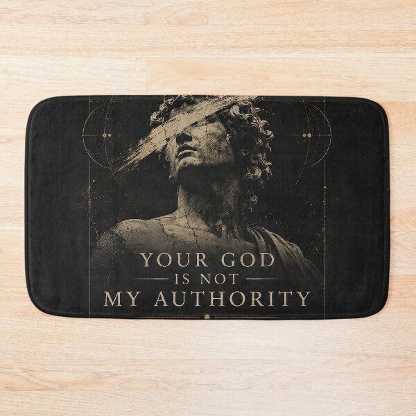 Item preview, Your god is not my authority designed and sold by MetusArt.