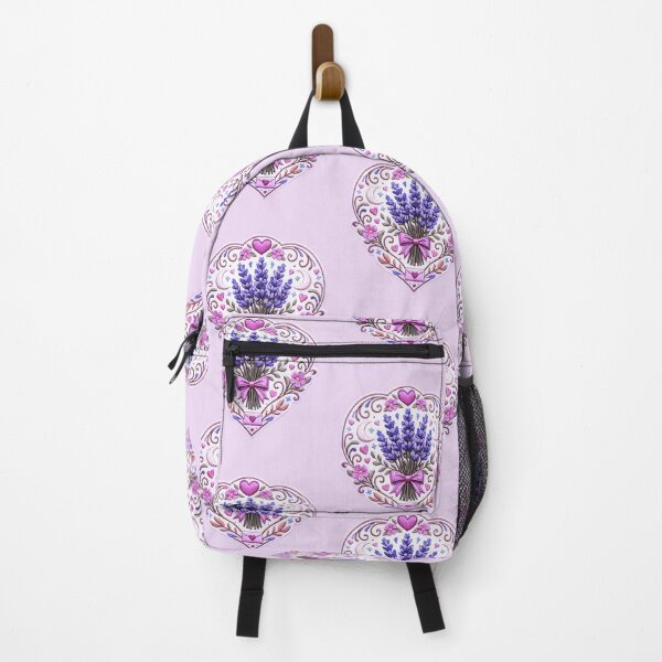 Item preview, Thread Heart Embroidery With Lavender Filigree designed and sold by Romanticyvoz.