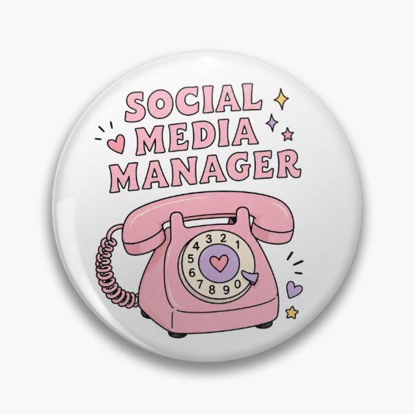 Item preview, Social media manager designed and sold by sweetpotatotot.