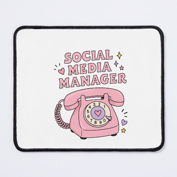 Item preview, Social media manager designed and sold by sweetpotatotot.