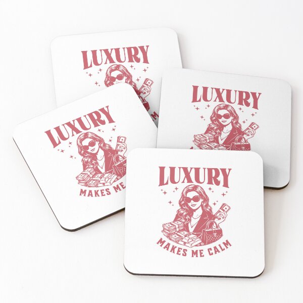 Item preview, Luxury Makes Me Calm - Rich Girl Aesthetic Retro Wealth designed and sold by AnAzArt.