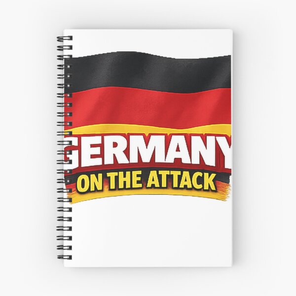 Artikelvorschau, Germany On The Attack Football Fan Design entworfen und verkauft von OfficeFighter.