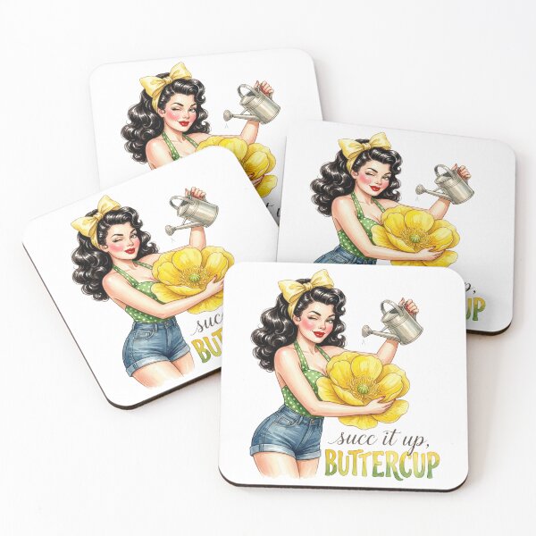 Item preview, Succ It Up Buttercup designed and sold by chicdeboutique.