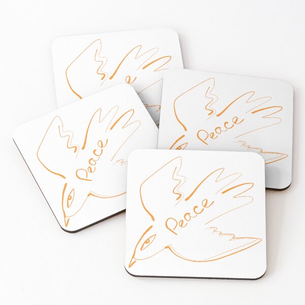 Item preview, Peace Bird Minimal Doodle Art designed and sold by NayaChu.