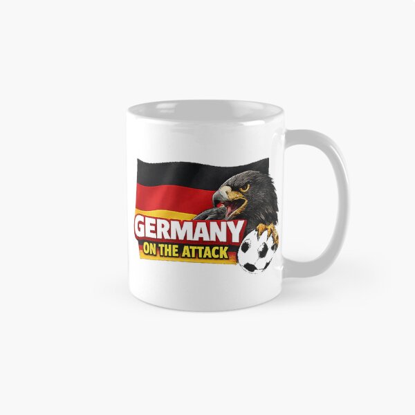Item preview, Germany On The Attack Eagle Football Fan Design designed and sold by OfficeFighter.