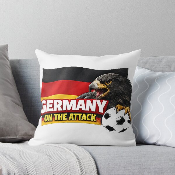 Item preview, Germany On The Attack Eagle Football Fan Design designed and sold by OfficeFighter.