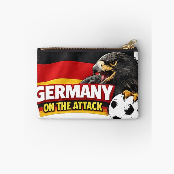 Artikelvorschau, Germany On The Attack Eagle Football Fan Design entworfen und verkauft von OfficeFighter.