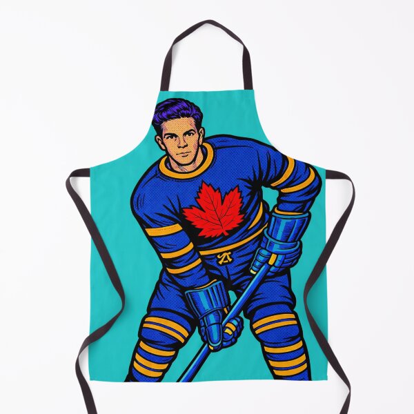 Item preview, 1950s Canadian Hockey Player – Retro National Pride Illustration designed and sold by Analog Aura .