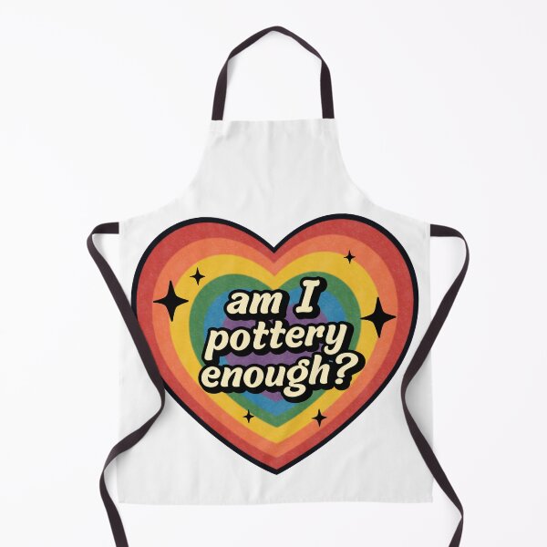 Item preview, Am I Pottery Enough Pride Heart designed and sold by Anne97s.