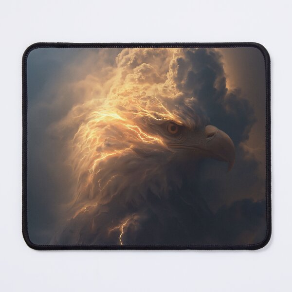 Item preview, Divine Eagle Storm Lightning Sky designed and sold by Visual Foundry.