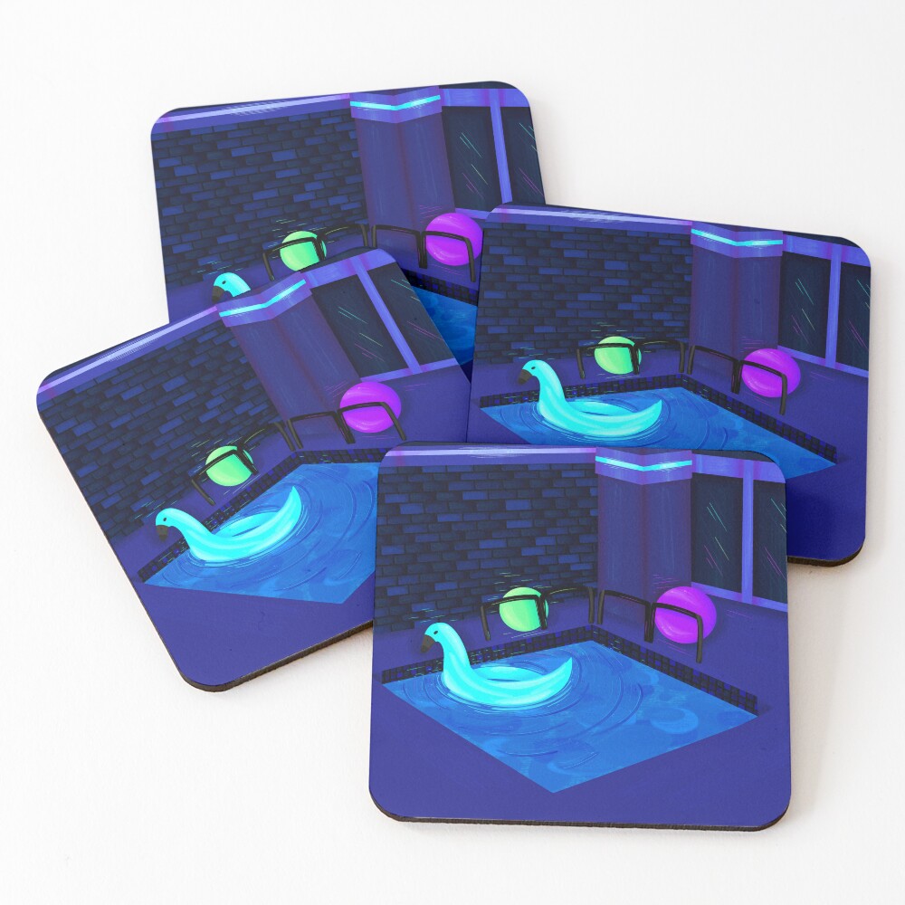 Item preview, Coasters (Set of 4) designed and sold by MagicClan.