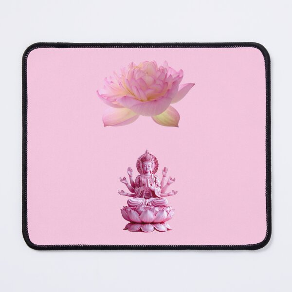 Item preview, pink lotus and Buddha sticker pack designed and sold by inainart.