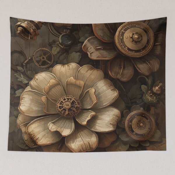 Item preview, Gears in Bloom designed and sold by AbstractAnom.