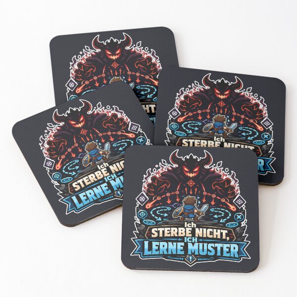 Item preview, Ich Sterbe Nicht Ich Lerne Muster Gaming Design designed and sold by Atelier-59.