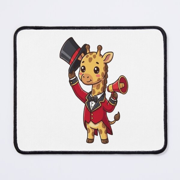 Item preview, Cute Giraffe Ringmaster Circus designed and sold by Ella_Sketch.