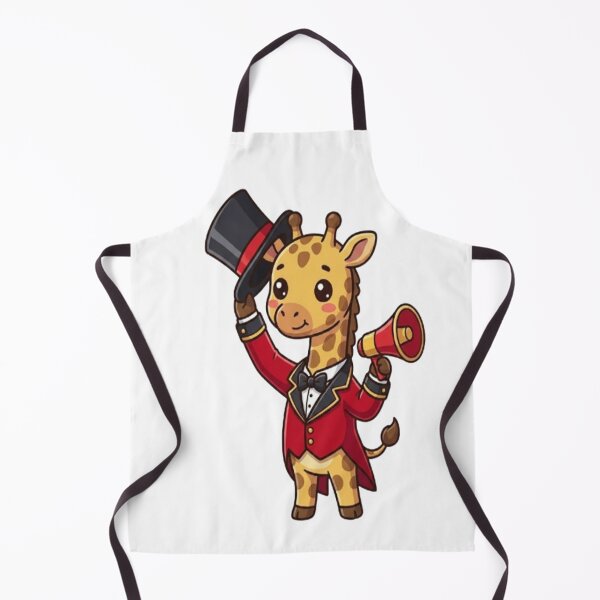 Item preview, Cute Giraffe Ringmaster Circus designed and sold by Ella_Sketch.