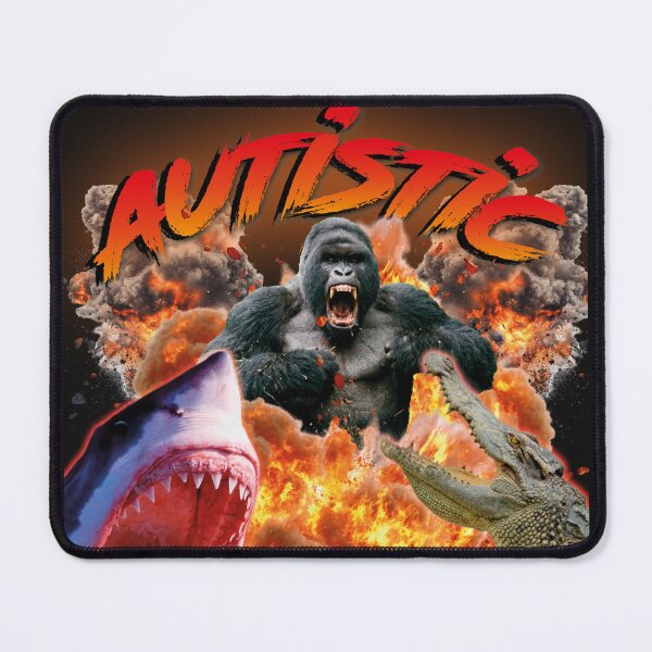 Item preview, Autistic Goes Hard Meme designed and sold by Colmillo De Barrio.