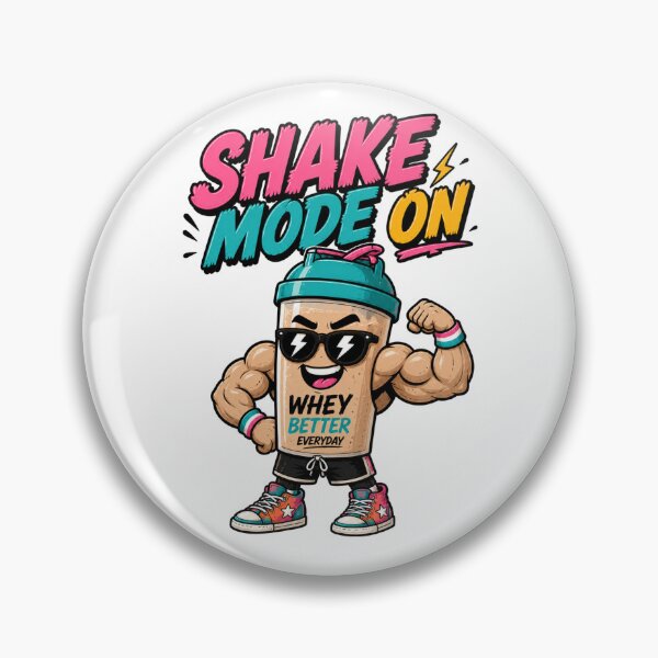 Item preview, Shake Mode On | Gym Shaker Mascot Streetwear Design designed and sold by Snackwave Ninety.