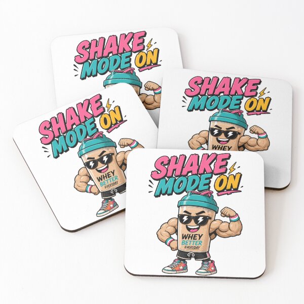 Item preview, Shake Mode On | Gym Shaker Mascot Streetwear Design designed and sold by Snackwave Ninety.