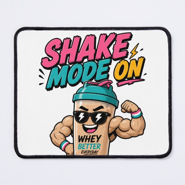 Item preview, Shake Mode On | Gym Shaker Mascot Streetwear Design designed and sold by Snackwave Ninety.