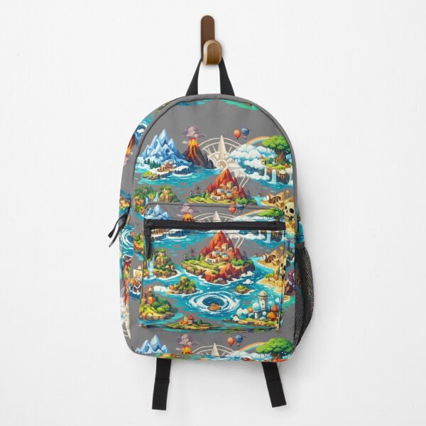 Item preview, Varied and creative islands in a pirate world, colorful design  designed and sold by Moonshroomarts.