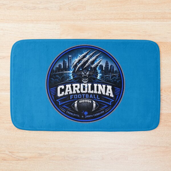Item preview, Carolina Football Electric Blue Sports Logo Shirt designed and sold by TKOprintdesigns.