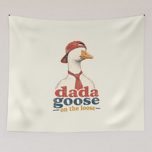 Item preview, Dada Goose On The Loose  designed and sold by DemureArtsy.